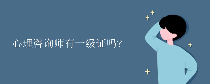 心理咨询师有一级证吗?