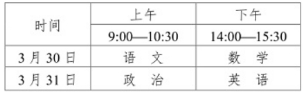 2024黑龙江体育单招文化课考试时间 什么时候开始