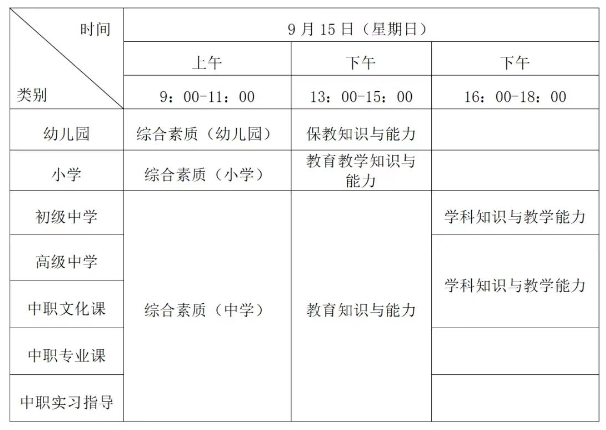 福建2024下半年教资准考证什么时候打印 几号考试