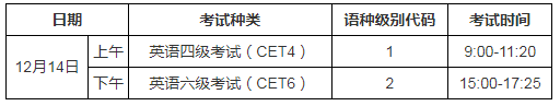 2024下半年湖北英语四级报名时间确定 具体考试时间